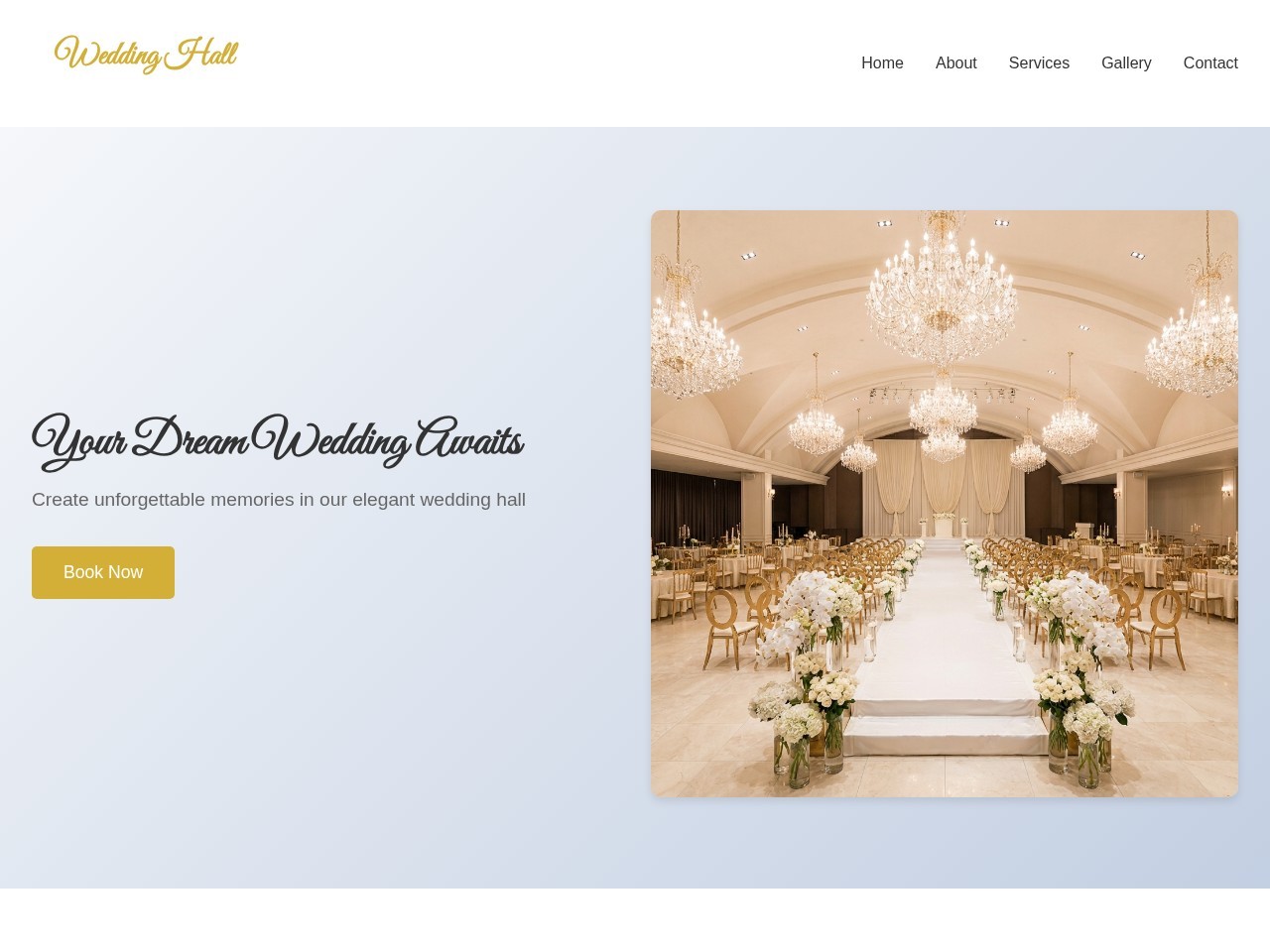 Wedding Hall Platform